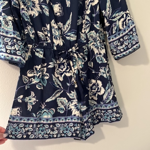 Angie Blue Romper - Picture 3 of 5